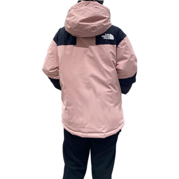 Женская утепленная куртка The North Face Dryvent Logo (розовая) — фото 6