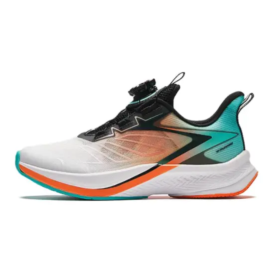 Antakids Low Top Kids' Running Shoes White Orange Green