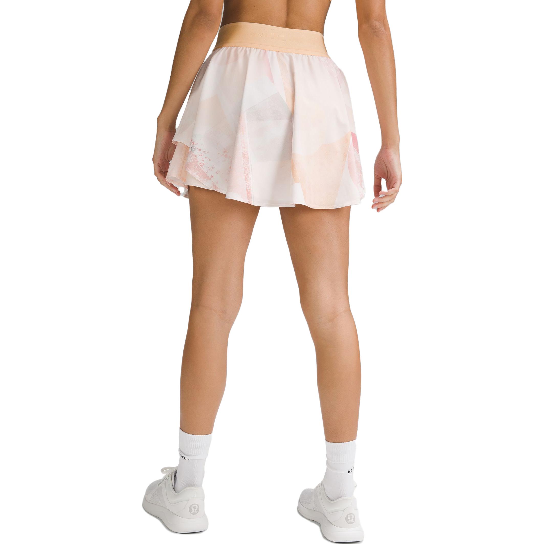 Lululemon Courtcore Tennis Skirt Women’s Light Pink Mixed Color