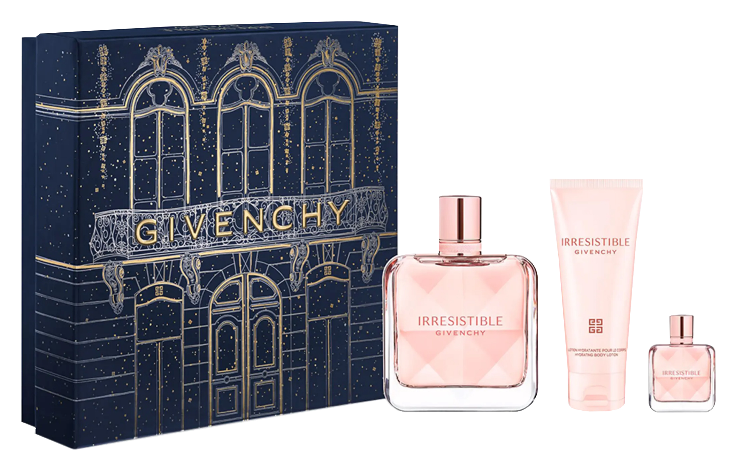Givenchy, perfume, set, 80 ml, 75 ml, 8 ml