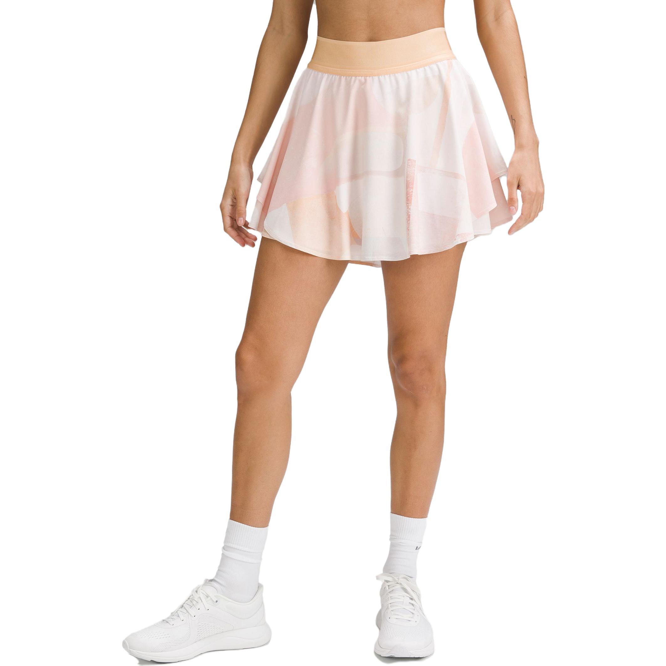 Lululemon Courtcore Tennis Skirt Women’s Light Pink Mixed Color