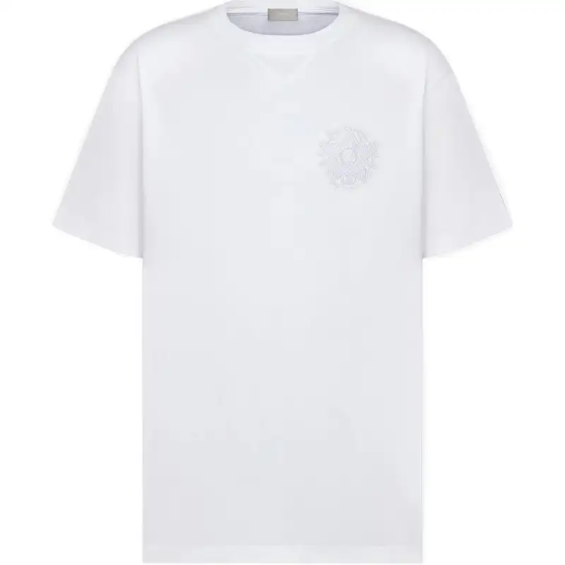 DIOR Dior Quarterly New Products FW22 T-Shirt Men's White