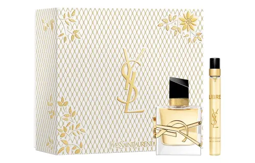 YSL, perfume, set, lavender gift box, 90 ml, sample, 10 ml