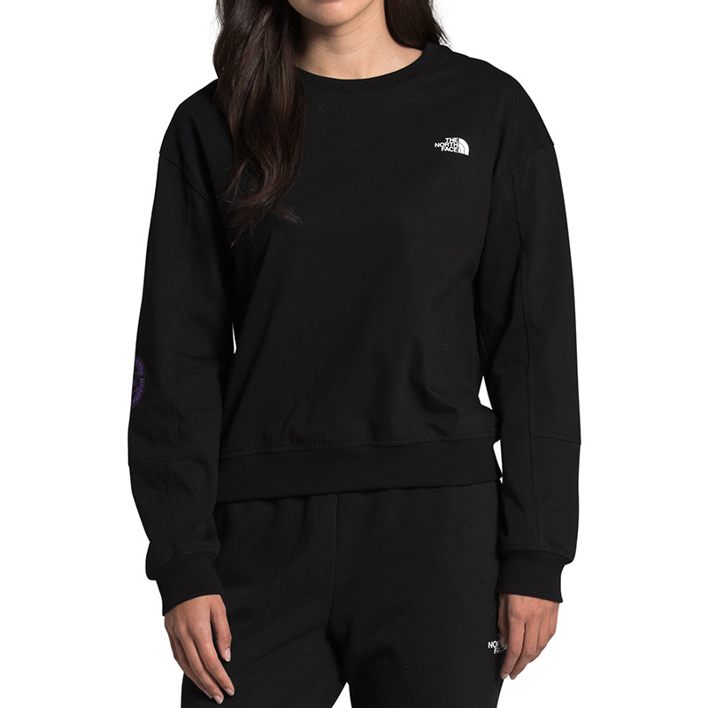 Женское худи The North Face GC Graphic collection L/S (черное) — фото 3