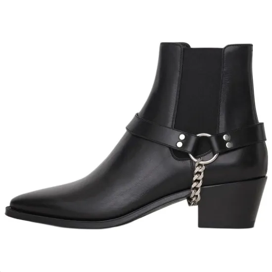 CELINE Chelsea Boots Men Black