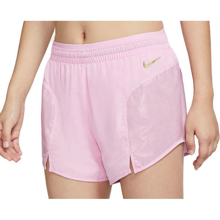 Женские шорты Nike Icon Clash Tempo Luxe (розовые) — фото 4
