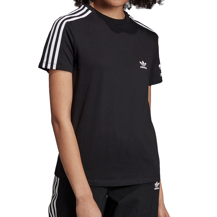 Женская футболка adidas originals Lock Up Tee (черная) — фото 6