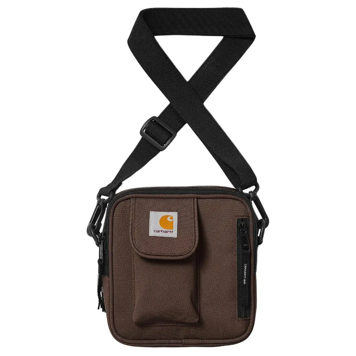 Carhartt WIP Recycled Polyester, Polyester Crossbody Bag, Shoulder Bag Regular Men's Tobacco Brown