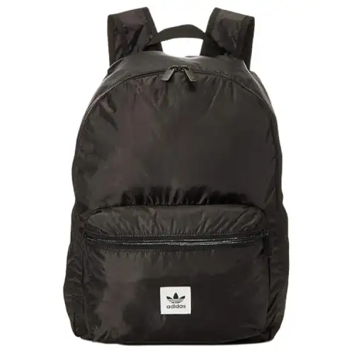 Adidas Originals Adidas Zip Closure Nylon Backpack Regular Unisex Black