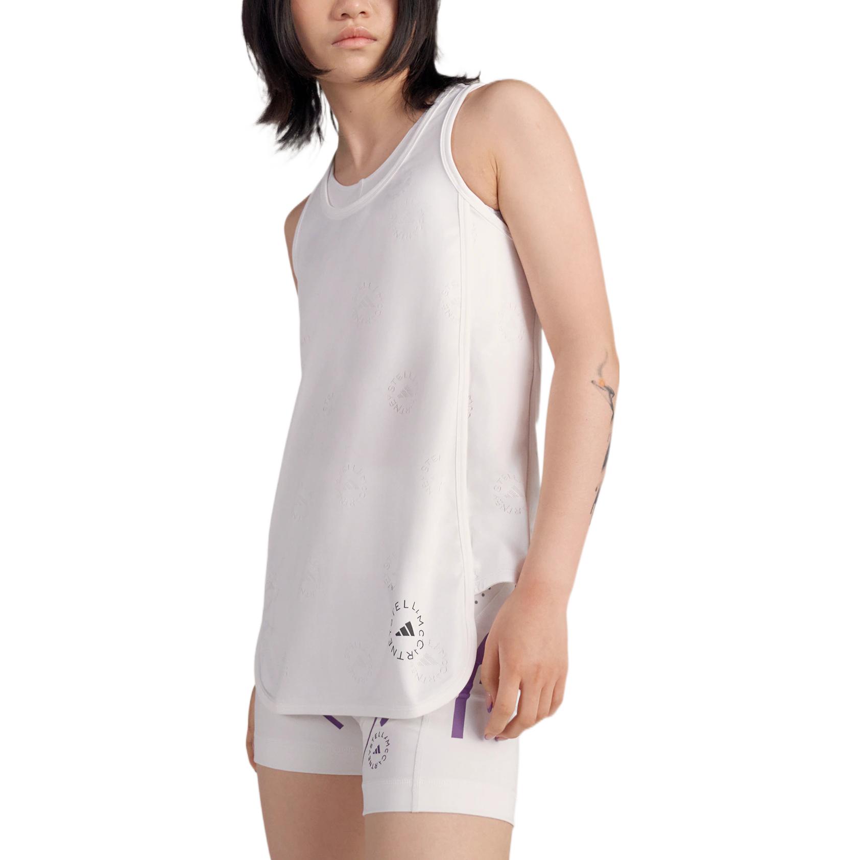 Adidas Sleeveless Sports Shirts Women’s White Other