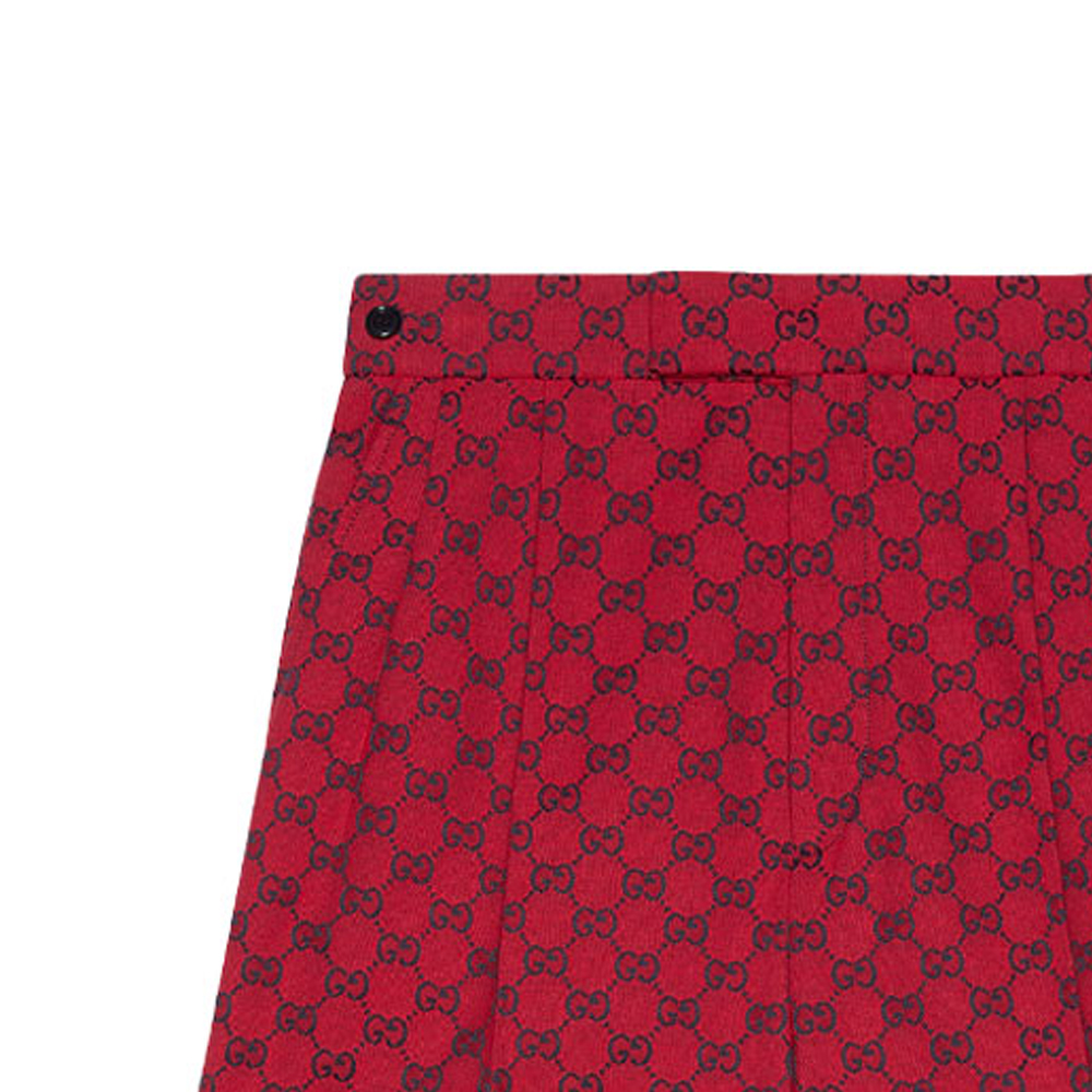 Женские шорты Gucci SS21 G (красный) — фото 6