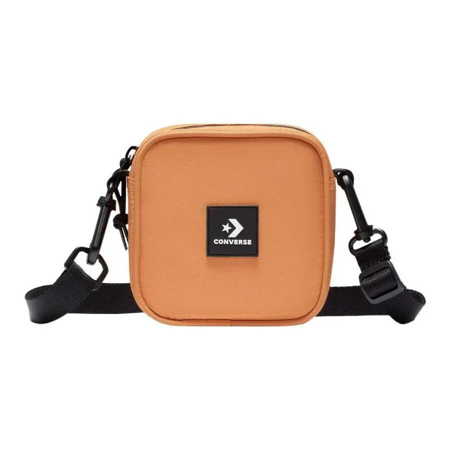 Converse Polyester Small Square Bag, Shoulder Bag, Crossbody Bag Regular Unisex Khaki