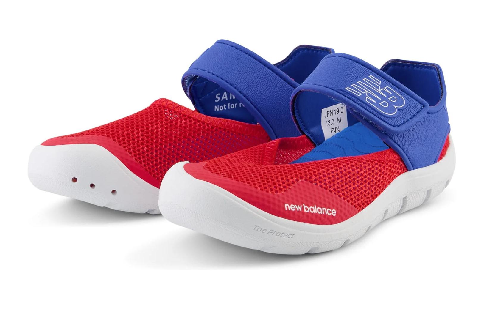 Детские сандалии New Balance 208 V2 (сине-красные) — Синийкрасный — фото 3