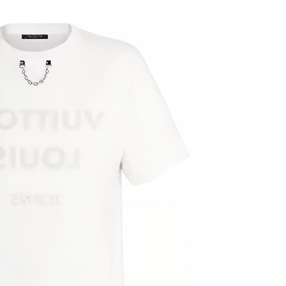 Женская футболка Louis Vuitton LOUIS VUITTON T (белая) — фото 6
