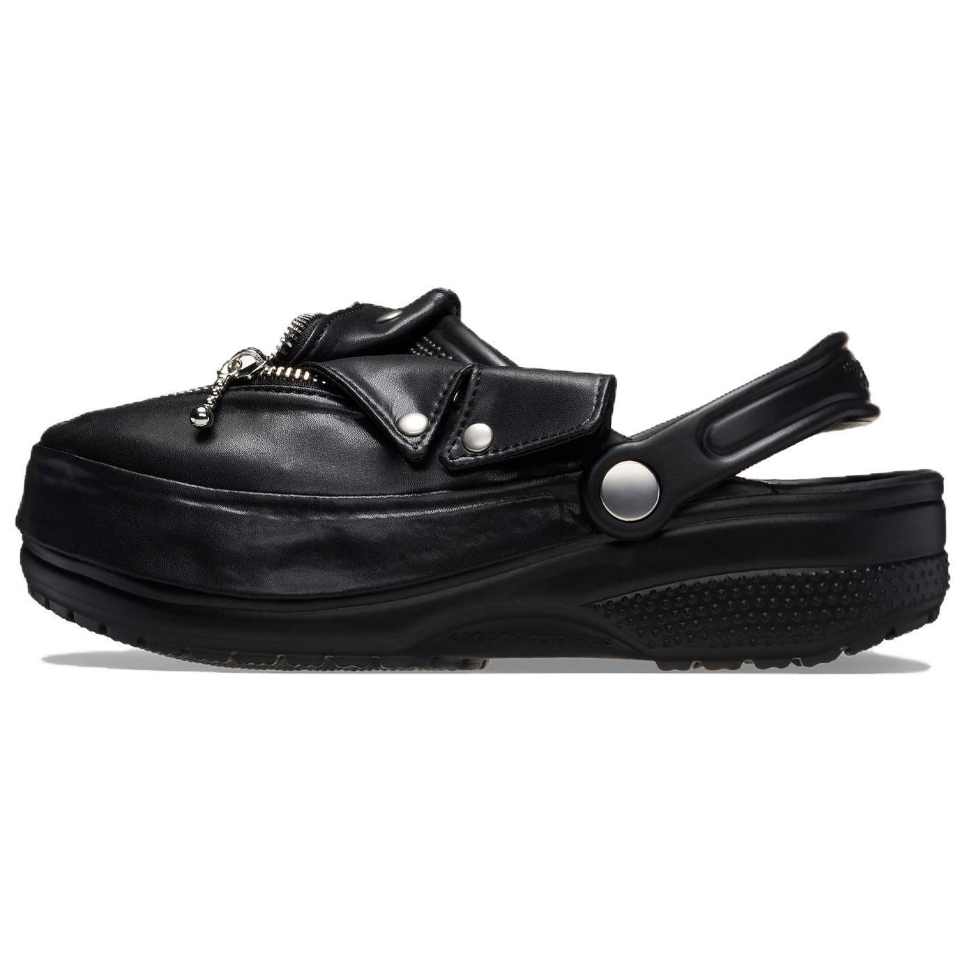 Beams x Crocs Classic clog comfortable everyday low-cut lifestyle shoes for men and women, black