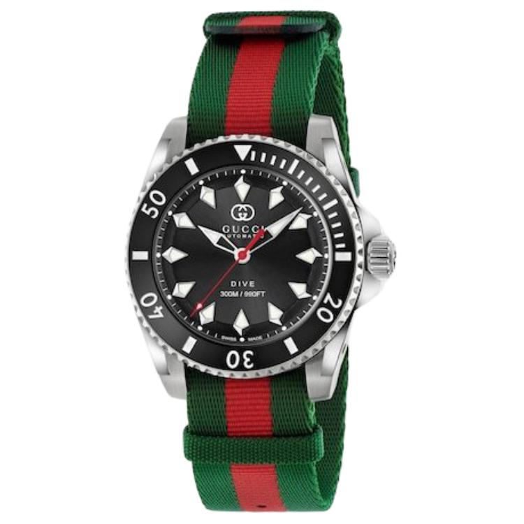 Часы Gucci Dive (черные)