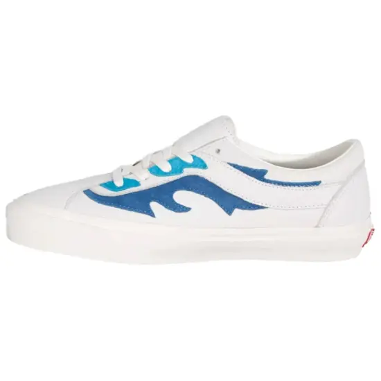 Vans Bold Skateboarding Shoes Unisex Low-top White/Royal Blue