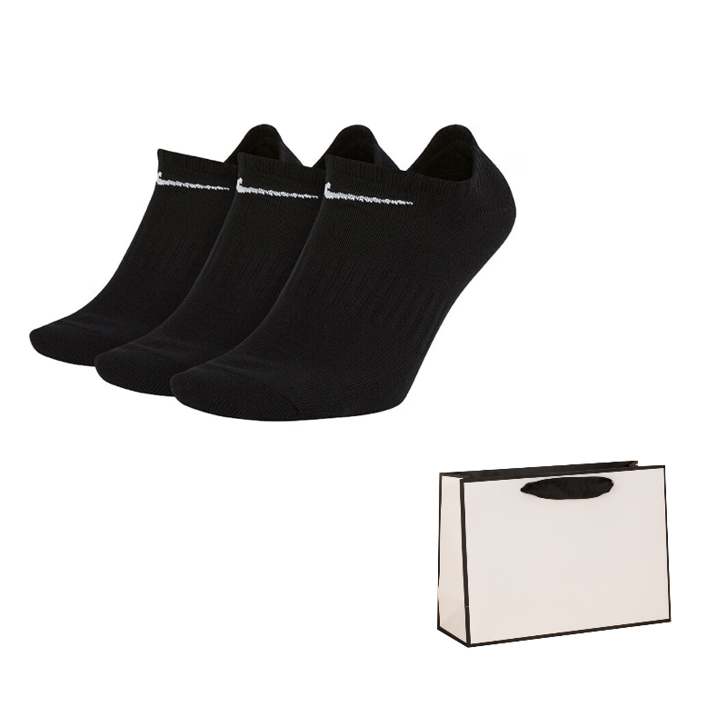 Nike Socks Gift Box Unisex 3 Pack Black