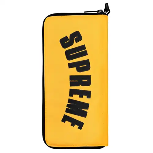 Supreme X The North Face/THE NORTH FACE Supreme SS19 Canvas Makeup Bag Clutch Regular Unisex Yellow