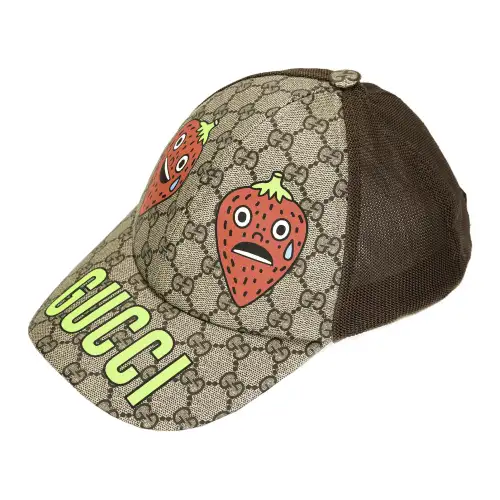GUCCI Cotton Baseball Caps Unisex