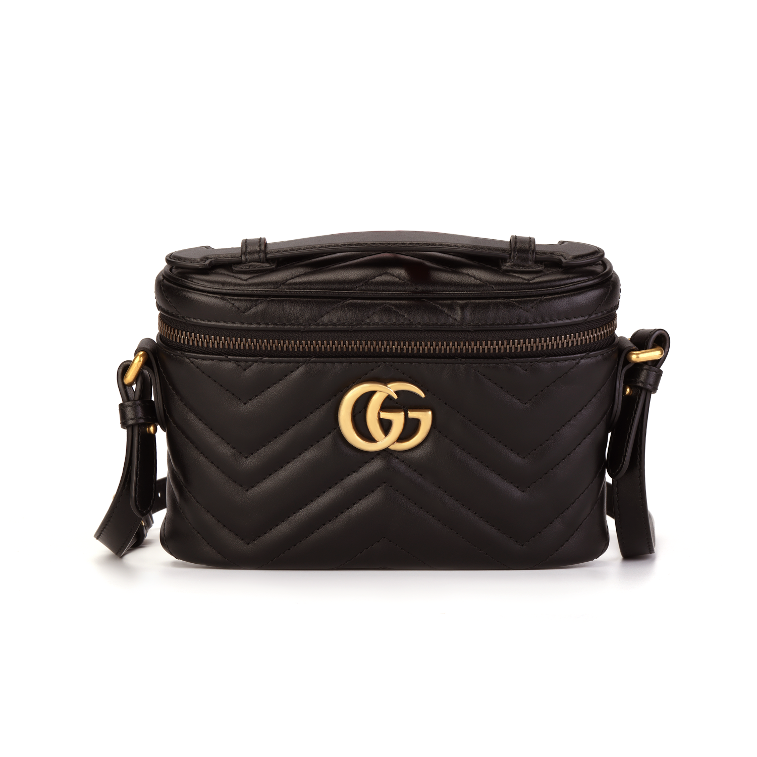 Женская сумка Gucci GUCCI Marmont Logo (черная)