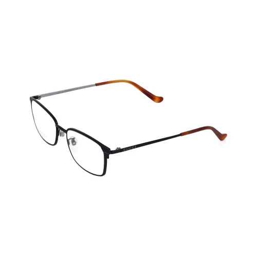 GUCCI Rectangular Prescription Glasses Men's