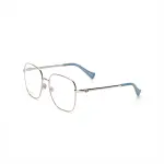 【Replicated_PM】metallic oversized-frame glasses