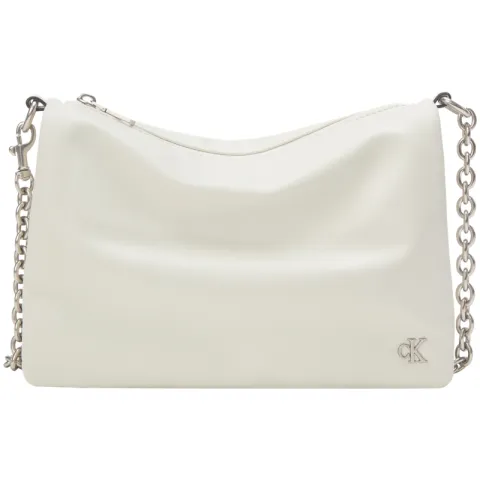 CALVIN KLEIN Synthetic Material Crossbody Bags Women's Ivory White