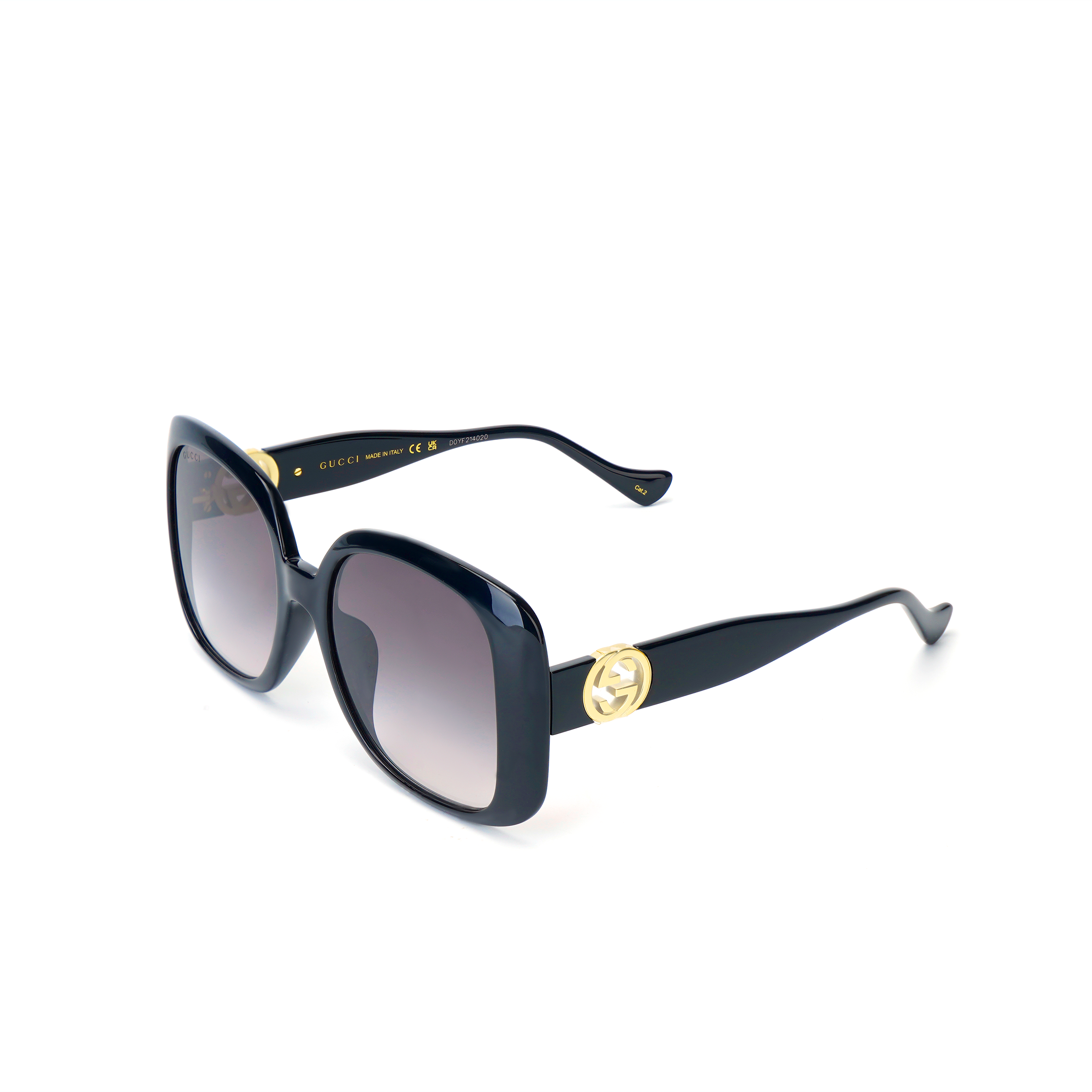 Мужские очки Gucci GUCCI (черные)