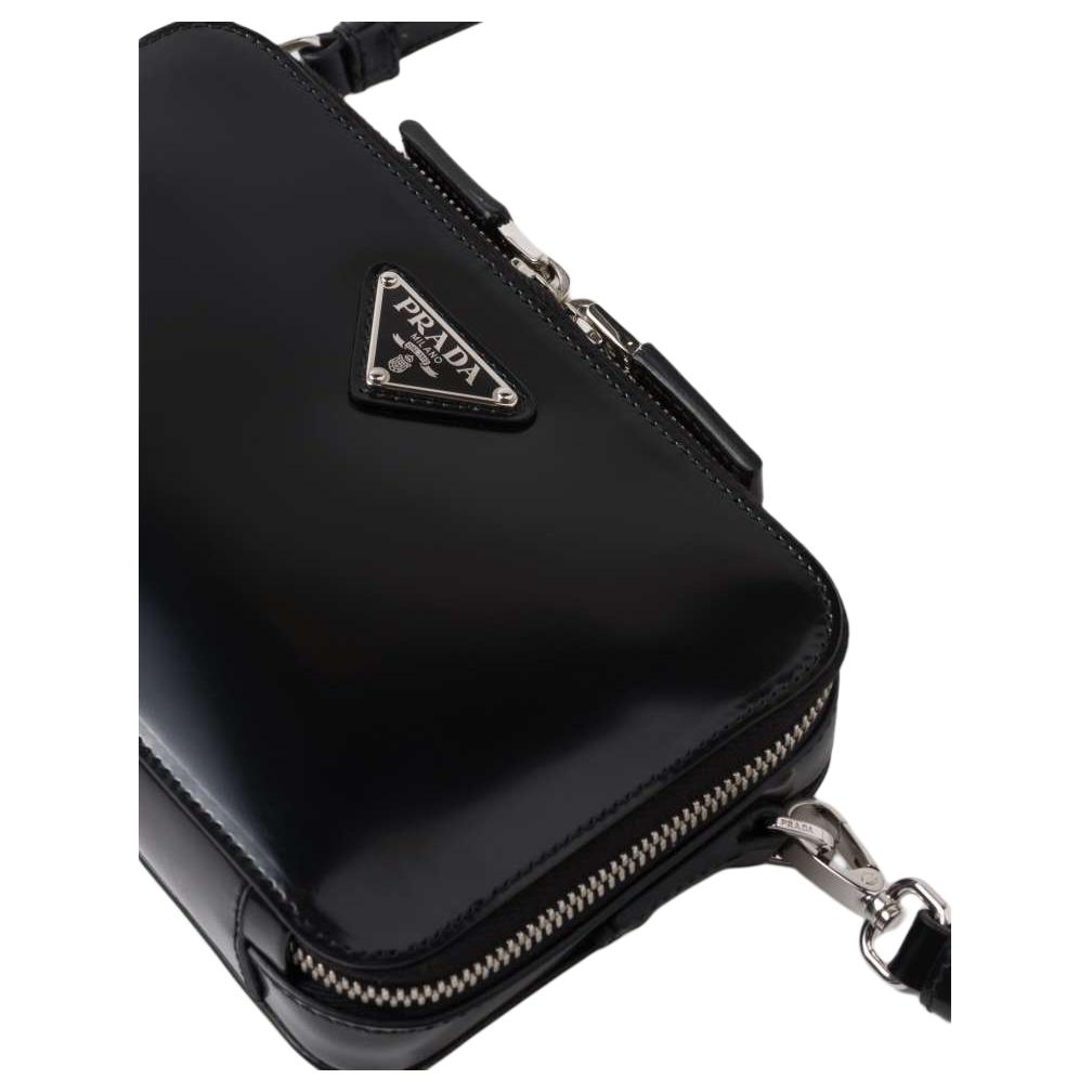 Мужская сумка Prada Brique (черная) — фото 6