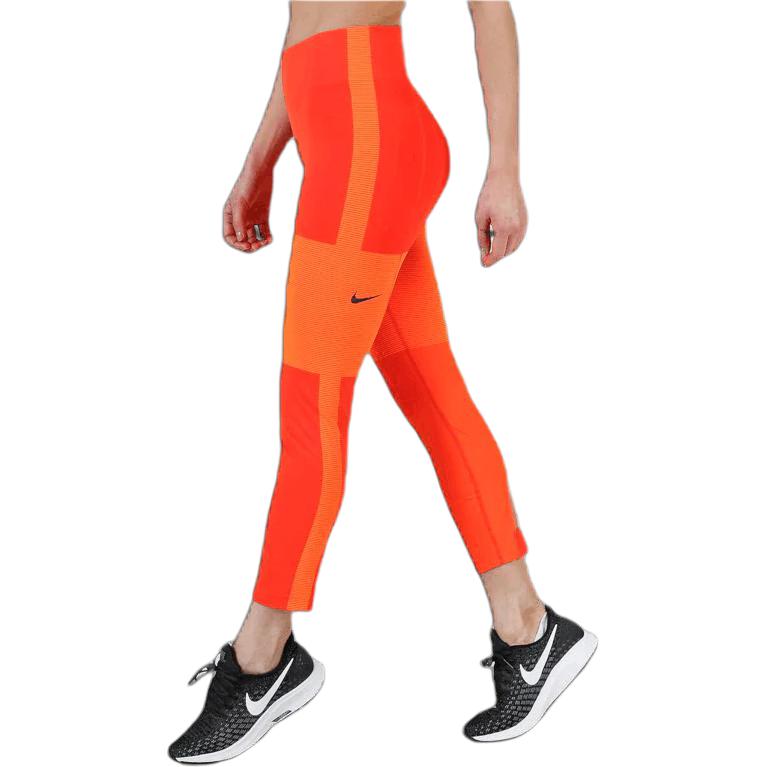 Женские штаны Nike AQ5344-891 (оранжевые) — фото 6