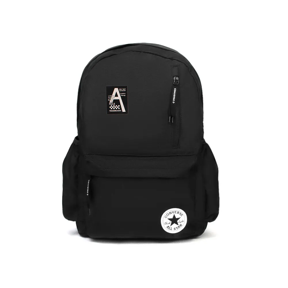 Converse Polyester Backpacks Unisex Black