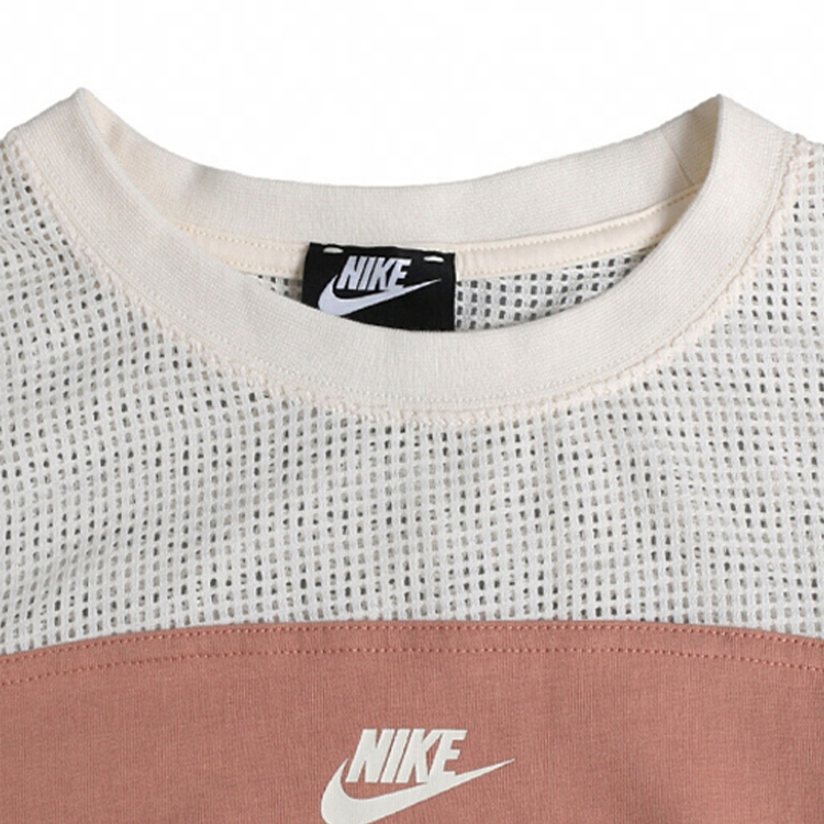 Платье Nike logoT (розовый) — фото 2