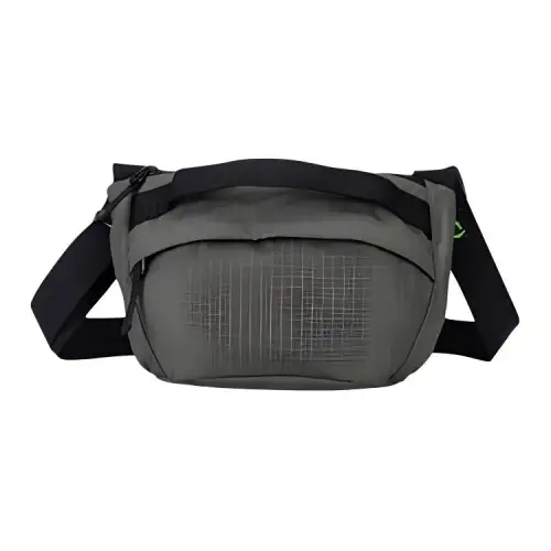 Anta Fabric Shoulder Bag, Crossbody Bag Regular Unisex Ore Green