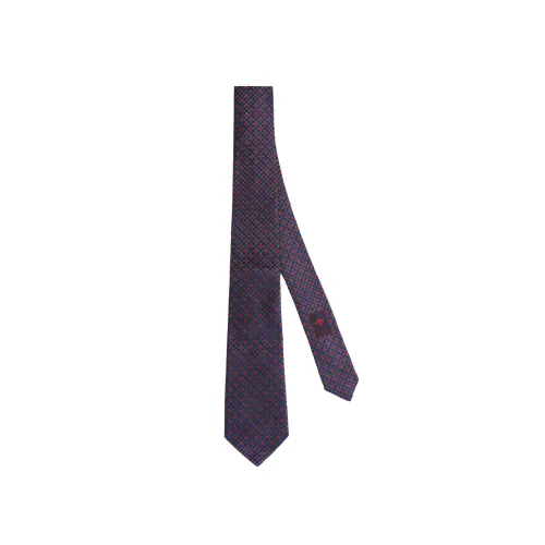 GUCCI Embroidered Silk Tie