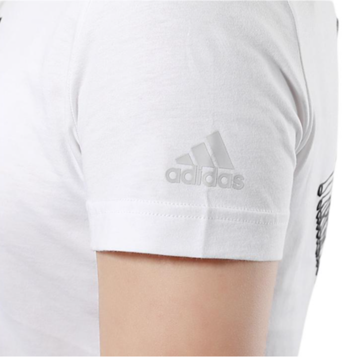 Женская футболка adidas KC TEE LS CN (белая) — фото 6
