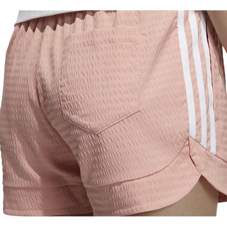 Женские adidas neo W Cs Jun Shorts (розовые) — фото 5