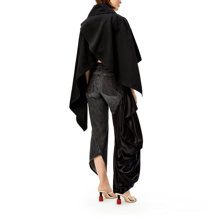 Женская куртка LOEWE SS22 (черная) — фото 3