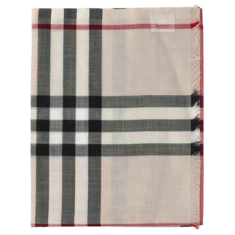 Женский шарф Burberry Vintage Check (бежевый)