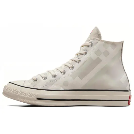Converse Chuck 70 Canvas Shoes Unisex High-Top White Gray