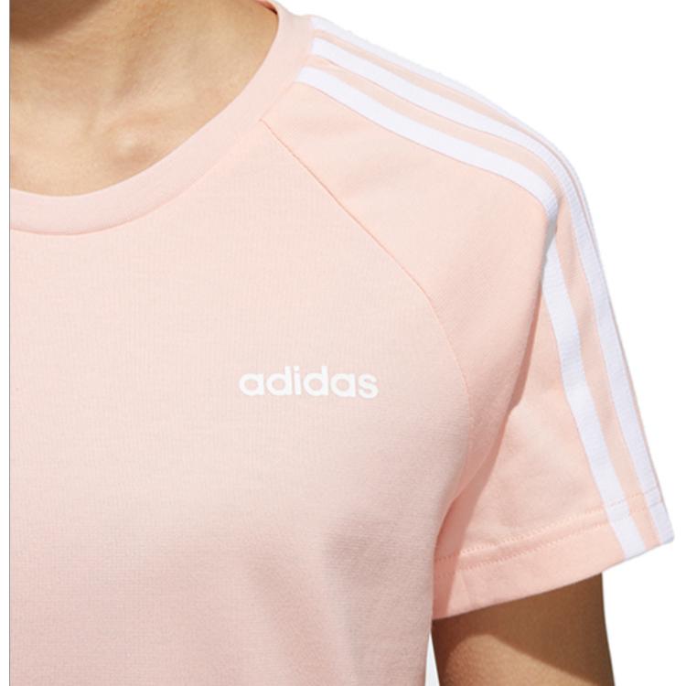 Женская футболка adidas neo (розовая) — фото 5