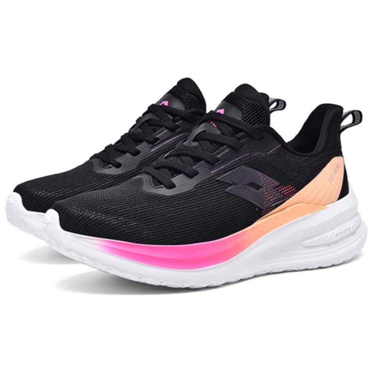 LOTTO Slip Resistant Abrasion Resistant Low top Running Shoes Women’s Black