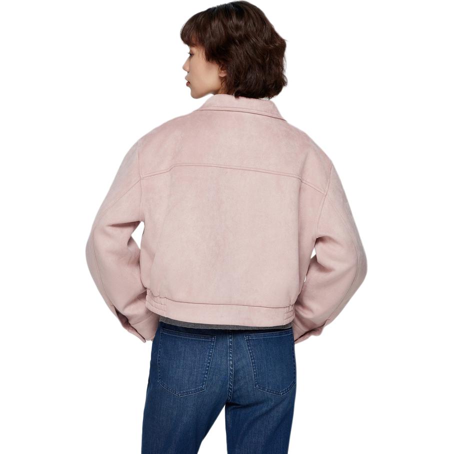Женские куртка GAP LOGO (розово-коричневый) — фото 6
