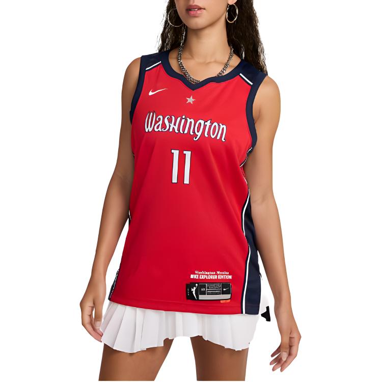 Nike Elena Delle Donne Mystics Explorer Edition Basketball Jersey Women’s University Red