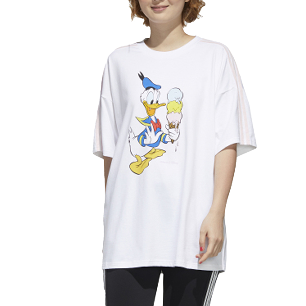 Женская футболка adidas neo W Dsny Dd Tee3 Disney T (белая) — фото 3