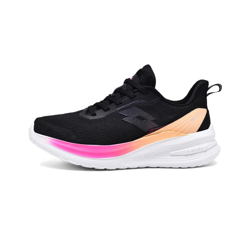 LOTTO Slip Resistant Abrasion Resistant Low top Running Shoes Women’s Black