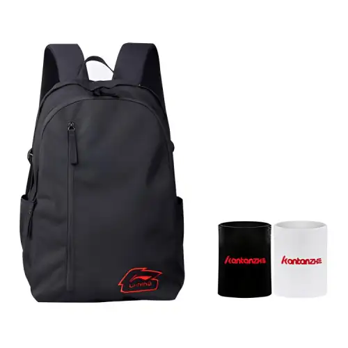 Li Ning Polyamide Backpack Regular Unisex Black, White, Etc.