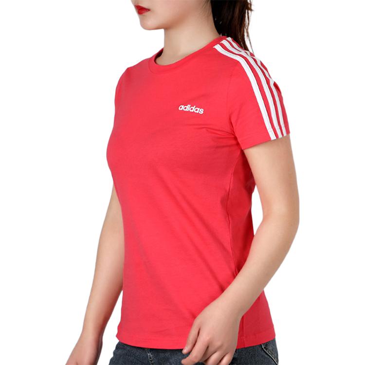Женская футболка adidas (розовая) — фото 6