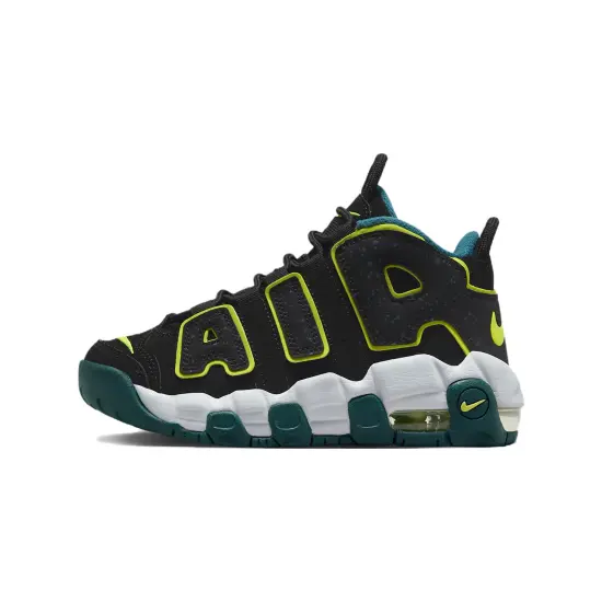 Nike Air More Uptempo PS 'Black Geode Teal'