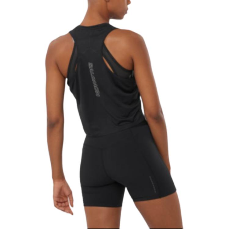 SALOMON Tank Tops Women’s Black